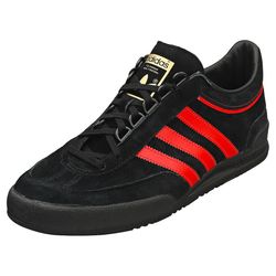 adidas Atlantic Mkii Herre Casual Sneakers i Sort Rød 9 UK