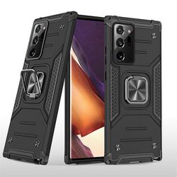 Stødsikker rustning sag til Samsung s9 plus med støttefod all inclusive dække sort rpc1154