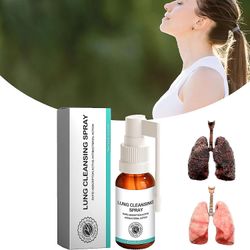 Lung Cleansing Spray, Herbal Lung Cleanse Mist, Kraftfull Lung Support, Herbal Spray, Lung Spray, Spray för Lung Cleanse Lung Cleansing Spra 1st