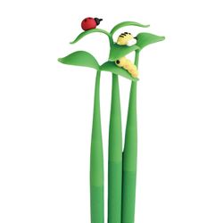 3 kpl sarjakuva hyönteisgeelikynä 0,5 mm kirjoituskynä ihana geelimustekynä swing neutraali kynä lahjakynä kouluun Monivärinen