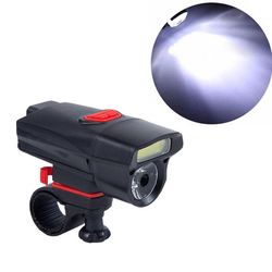 6 Mode Bike Led Cykling Front Light Bike Lights Lampe fakkel Vandtæt Nat Ride Styr Lommelygte Forlygte Cykel Lys