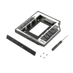 2. HDD HD Harddisk Driver Caddy For 12.7mm Universal Cd / Dvd-rom Optical Bay