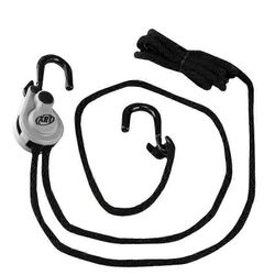 Title Boxing XRT Pro säädettävät kaksipäiset pussin solmiot - 1/4" - musta 1/4"