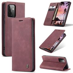 König Taske Mobiltelefonbeskytter til Samsung Galaxy A72 5G etui Flip Cover Case Cases Rød