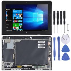 OEM LCD-näyttö Lenovo Thinkpad 10 1st Gen B101UAN01: lle. C Digitizer Full Assembly kehyksellä (musta)