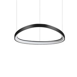 Ideal Lux Lighting Gemini LED dekorative integreret vedhæng lys sort, 3000K