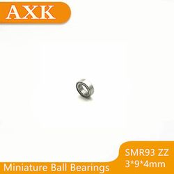 Udsalg Tidsbegrænset Smr93zz Abec-3(10stk) 3x9x4 Mm Rustfrit Stål Miniature Smr93 Zz Kuglelejer Smr93-zz