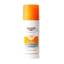 Kosteusvoide SPF 50 - Anti Aging Day Cream vähentää mustapäitä ja ruskeita pilkkuja - Aurinkosuoja pehmeällä mattapinnalla - Yhdistelmä rasvaiselle...