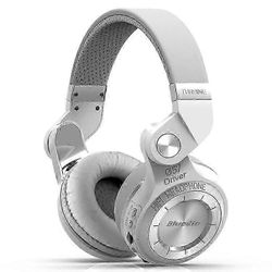 (Uusi) Bluedio T2+ Turbine Bluetooth-stereokuulokkeet Valkoinen