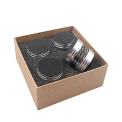 Tärinänvaimennustyynyt kaiuttimelle, levysoittimelle, Hifi-järjestelmän äänilaitteille Tärinänvaimennus Hopea