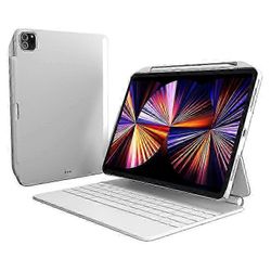 SWITCHEASY COVERBUDDY Kotelo Pro 11:lle (2018-2022) & Air (2020-2022) - Magneettinen PC-tabletin kuori Valkoinen