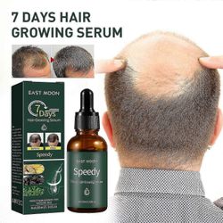 7 päivän hiusten kasvuseerumi - hiustenlähtöä ehkäisevä hoito paksummille hiuksille (30ml)