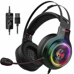 Gaming Et för PC, PS4, 7.1 Surround Sound Gaming Phs