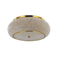 Ideal Lux Lighting Ideel Lux Pasha' - 14 Let Loft Light Gold