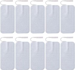 10 kpl suuret elektrodityynyt kymmenien yksiköiden vaihtotyynyille Tens-koneelle