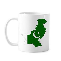 Pakistan Kort Plate National Flag Land Krus
