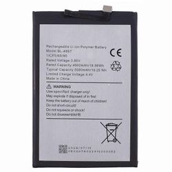 TECNO Spark 10C 4G/Spark 10 Pro 3.85V 4900mAh Li-polymeeriakun kokoonpano-osa (koodaus: BL-49ST)