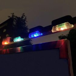 4/8/12/16 Pcs sol trin lys udendørs vandtæt sol trappe lys soldrevne dæk lys veranda haven dekoration Brun sag rgb 4pcs