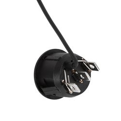 2x turvaistuimen lämmittimen kytkin universaali 3-nastainen pyöreä lämmitetty keinuvipu hi low off -ohjaus