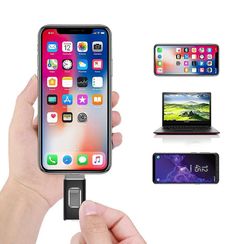 Usb 3.0 Flash -asema iphonen valokuvamuistitikkulaajennukselle Musta 128GB