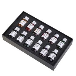 12 väriä Kalligrafiakynä Muste 12 Tähdistömuste Kultajauhe Lasi Kastekynä Musteet Suihkulähde Kynä Kirjoittaminen Allekirjoitus Taiteellinen muste ...