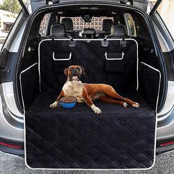 Zhuopai Universal Hund Bil Trunk Protector, 2 store lommer, vandtæt skridsikker, Trunk Cover for de fleste biler A 213*137