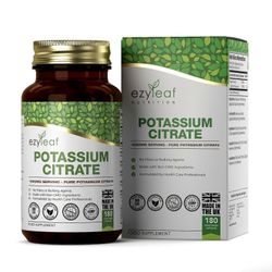 Ezyleaf Kaliumsitraatti (1000 mg) 1 Bottle (180 Capsules)