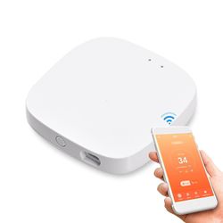 Zigbee 3.0 Gateway Hub Wireless Smart Home Bridge Support Smartlife Tuya App Fjärrkontroll Wifi Pro