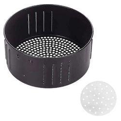 Ilmakeittimen vaihtokori, kaikille ilmakeitinuunille, ilmakeittimen lisävarusteet, tarttumaton paistokori, 2.6l