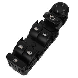 C5 I, Ii, C8 ikkunakytkin (peilin taittotoiminnolla) Uusi Musta