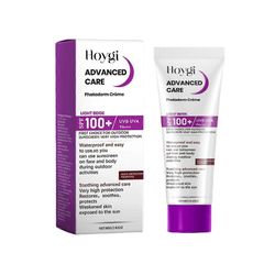 Aurinkovoide SPF 100+, Ultrakevyt UV-suoja kasvojen aurinkosuoja, aurinkovoide kasvoille ja vartalolle laajakirjoisella UV-suojalla 1pc