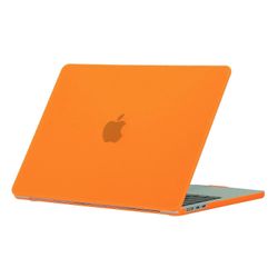 MacBook Air 13 tuuman (2025) (2024) A3113 M3 (2022) A2681 mattapintainen kannettavan tietokoneen suojakansi Har Oranssi Orange