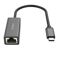 JVY ORICO XC-R45 USB-C / Type-C til RJ45 Gigabit Ethernet LAN-netværkskortkabel, samlet længde: 15 cm