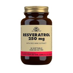 Solgar Resveratrol 250mg Softgels 30 (12536630)
