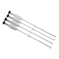 4 kpl pesukoneen ripustustanko, joka parantaa vakautta ja vaimennusjoustavuutta jousijousituksen vetotanko Monivärinen