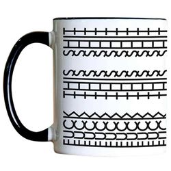 tämä piilotettu viesti kahvimuki ainutlaatuinen hauska hullu muki naisille miehille läsnä töihin parhaat ystävät Musta