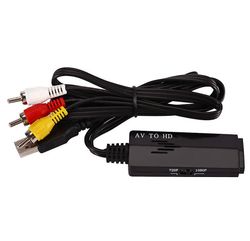 Coosilo Av til Hdmi Converter, Mini Av til Hdmi Hd Video Converter