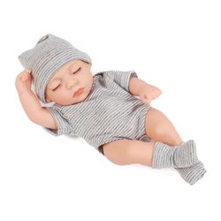 19cm Baby Sleep Doll Action Figure Reborn Education Toy Child syntymäpäivälahja Style 8
