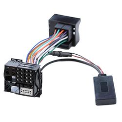 Auton Bluetooth-äänisovitin 307 408 508 C2 C5 RD45 RD4 -äänikaapelille Musta