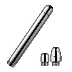 Suutin Suihku 3 päätä Alumiinipuhdistin Puhdistus Colonic Douche System Cleaner (hopea)