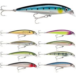 Rapala 3 1/8" X-Rap 8 Suolaisen veden kalastus houkutin Pinfish 3 1/8"