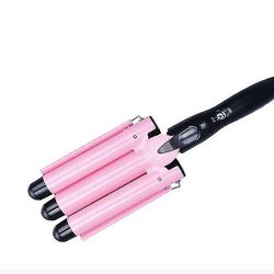 Coosilo Kvinder Electric Hair Curler Tre Rod Curling Jern Hårstyling Tool 25mm