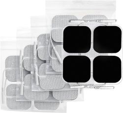 TENS konetyynyt 50 x 50mm 20 kpl, 3. sukupolven lateksittomat TENS-elektrodityynyt laastarit päivitetyllä