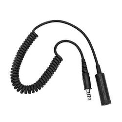 Radio 3.5mm - U174 / U COMTAC NATO -pistokkeelle - kuulokkeiden jatke