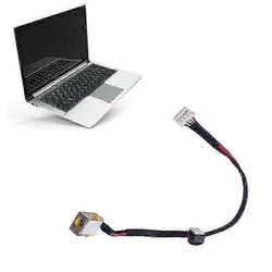 Kannettavan tietokoneen virtaliittimen kaapeliliitäntä Acer Aspire 5552 5742g V3-571 5741g 5755 DC-virtaliittimen korvaaminen Musta