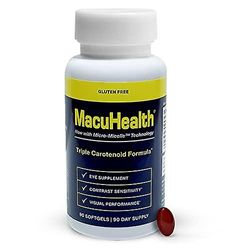 Macuhealth tredobbelt carotenoid formel til voksne 90 softgels