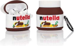 Airpods Pro silikonikotelo, joka on yhteensopiva Airpods Pro -kotelon kanssa Söpö hauska 3D-sarjakuvakansi [juomatölkkisarja] (suklaakastike)