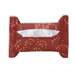 Kinesisk japansk stil Asien Wave Dot Mønster Køkkenrulle Tissue Bag Serviet Bumf