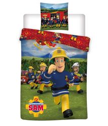 Fireman Sam Brandmand sam sengetøj sæt til børn dynebetræk og pudebetræk 140x200 cm