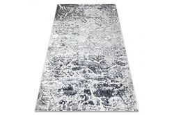 RugsX Moderne MEFE tæppe 6182 Beton - strukturelle to niveauer af fleecegrå grå 240x330 cm